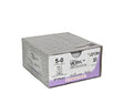 Box of Ethicon Vicryl surgical suture on a white background