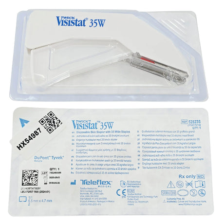 Teleflex Weck IPN917213 VisiStat Skin Stapler - 35W Wound Closure Stapler Weck