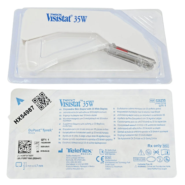 Teleflex Weck IPN917213 VisiStat Skin Stapler - 35W Wound Closure Stapler Weck