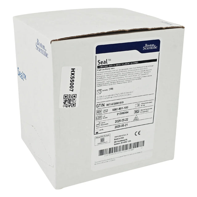 Boston Scientific Seal SBC-501 Single-Use Biopsy Valve - Endoscope Working Channel Accessory Boston Scientific
