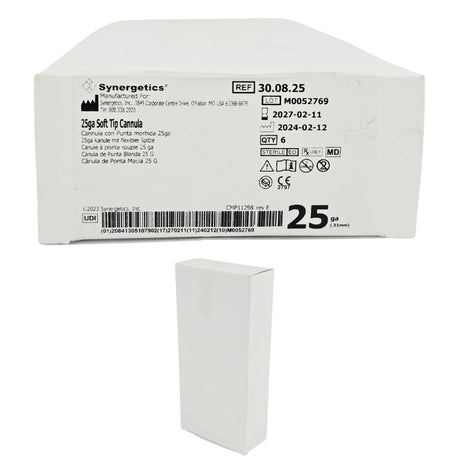 Synergetics 1.255844907 Soft Tip Cannula - 25 Gauge Ophthalmic Instrument Synergetics