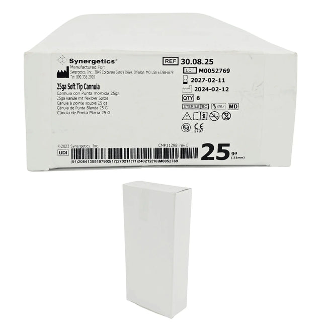 Synergetics 1.255844907 Soft Tip Cannula - 25 Gauge Ophthalmic Instrument Synergetics