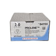 Ethicon 8411H PROLENE Blue Monofilament Non-Absorbable Suture 2-0 with CT-2 Needle – Box of 36 Ethicon