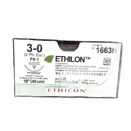Ethicon Ethilon 1663H Suture Ethicon