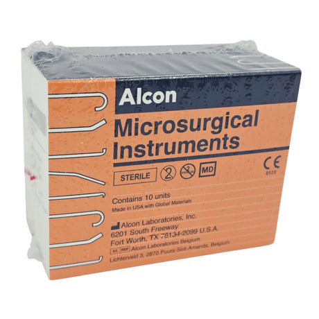 Alcon 8065425820 27G Angled Reverse Cutting Irrigating Cystitome – Box of 10 New Alcon