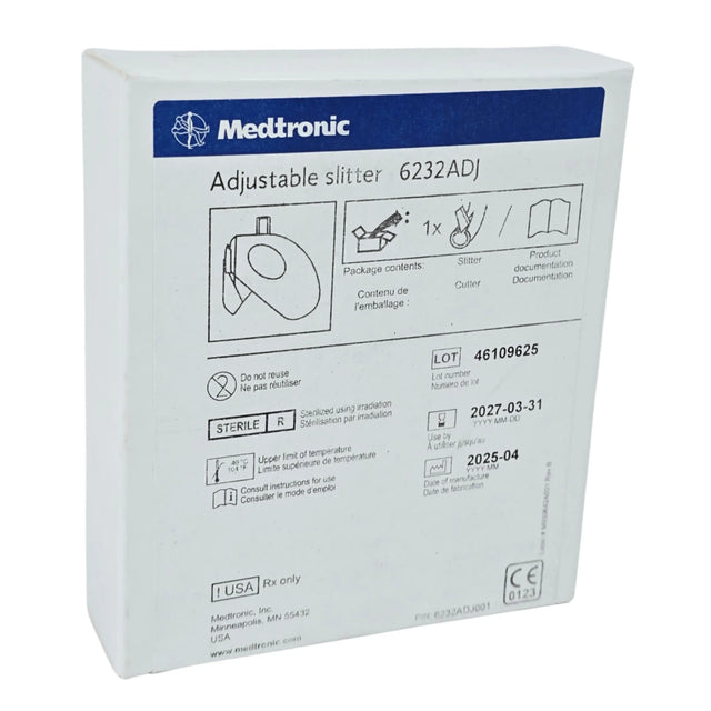 Medtronic 6232ADJ Adjustable Slitter for Cardiac Lead Removal – New, Single-Use Medtronic