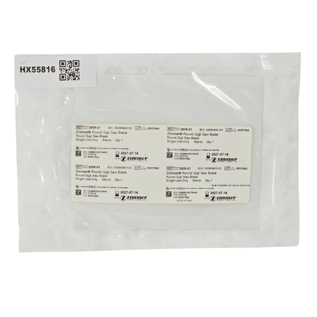 Zimmer Biomet 2808-01 Round Gigli Saw Blade 12" Sterile Single Use – New Zimmer Biomet