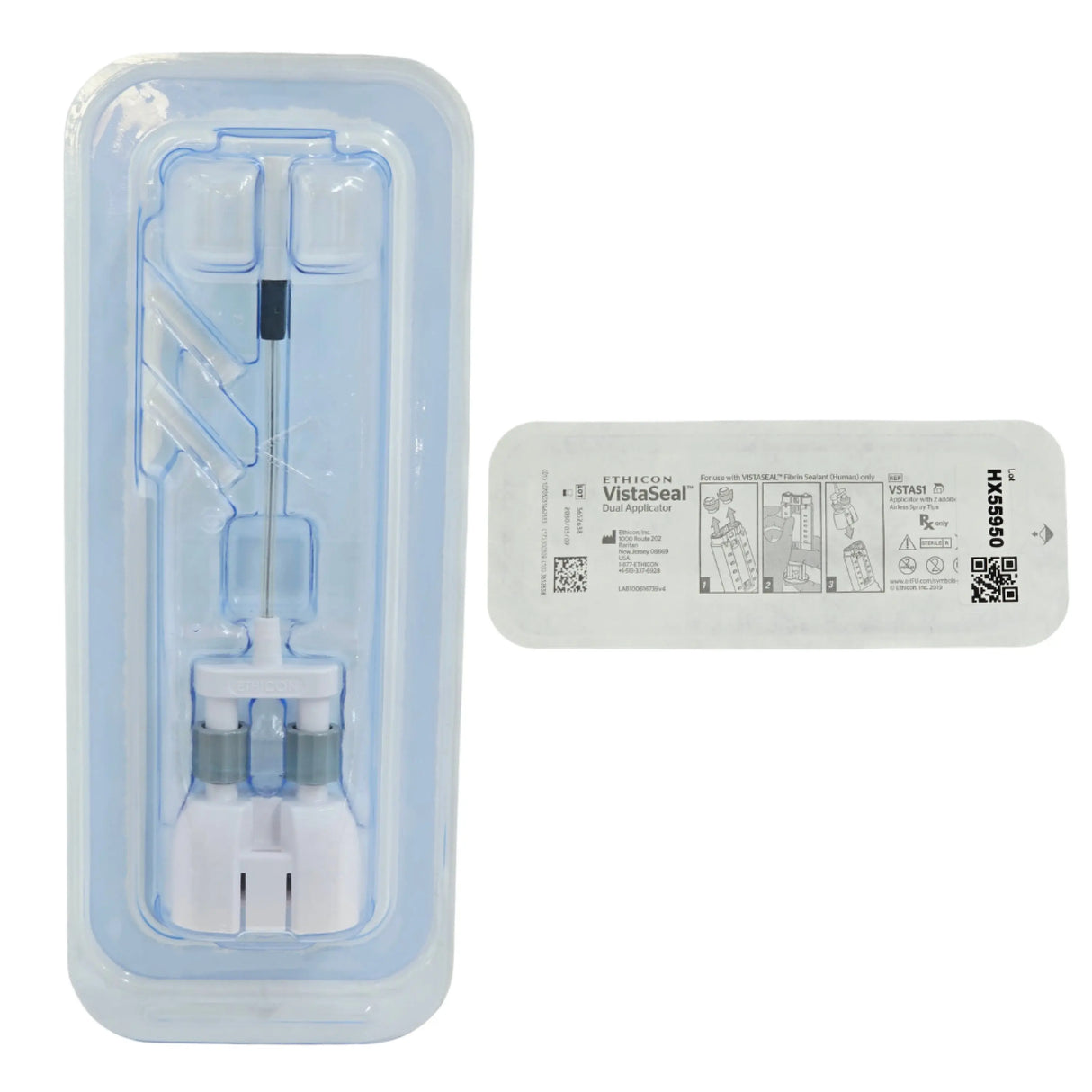 Ethicon VSTAS1E VISTASEAL Dual Applicator Tip 1/EA – New Ethicon