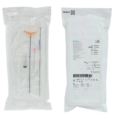 Greatbatch 1000093-009 OptiSeal Valved PTFE Peelable Introducer 7Fr x 25cm – New Greatbatch
