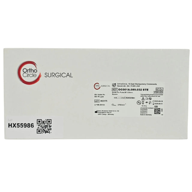 Gebr. Brasseler OC910.110.032 STE Komet Navigation Guide Pin / Screw 3.2mm x 110mm Sterile 4 Packs – New Brasseler