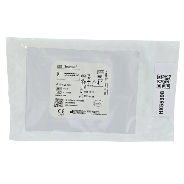ConMed Linvatec 531520 SmartNail PLA Bioresorbable Fragment Fixation Nail 1.5mm x 20mm – New ConMed