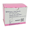 BD 305201 Nokor 5-Micron Filter Needle 18G x 1-1/2" Thin Wall 100/Box - New BD