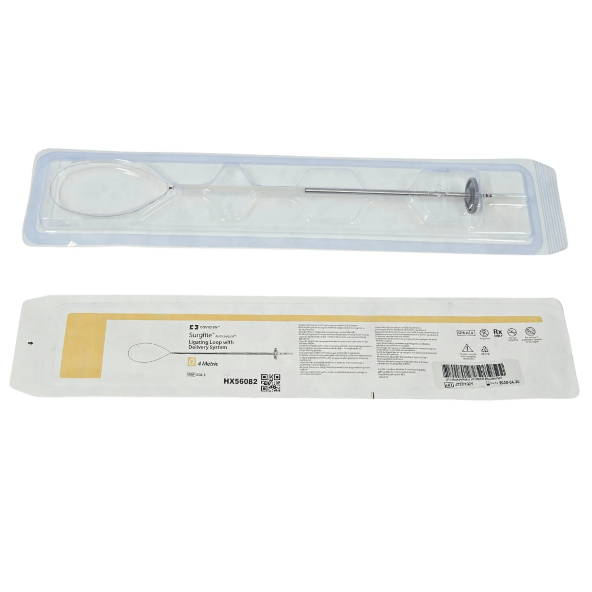 Covidien SGL-1 Surgitie Chromic Gut Absorbable Ligating Loop 21" (53cm) with Delivery System | 1/EA - New Covidien