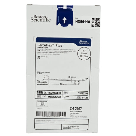 Boston Scientific M0061752650 Percuflex Plus Ureteral Stent 6 Fr x 30 cm - New Boston Scientific