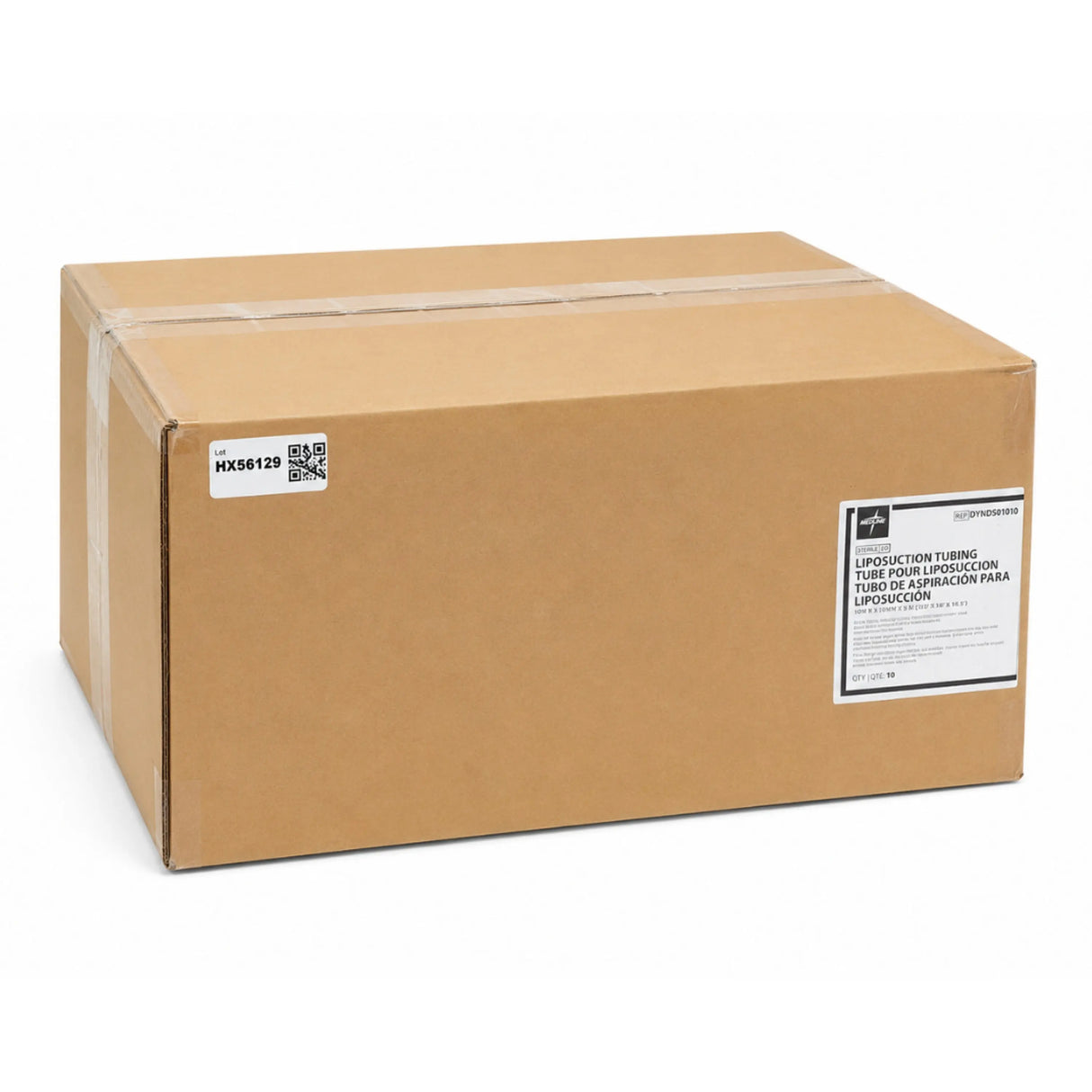 Medline DYND50110 Heavy-Duty High-Vacuum Suction Tubing 3/8 Inch x 5/8 Inch x 10 Foot - New Medline