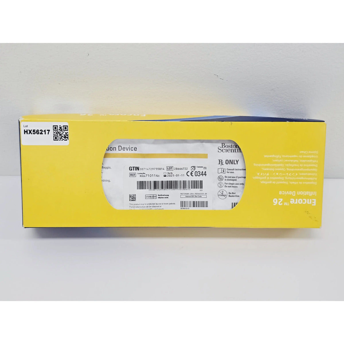 Boston Scientific Corporation, M0067101140, EA, New - Open Box, Quantity Verified, 08714729755814, EXPIRED Boston Scientific Corporation