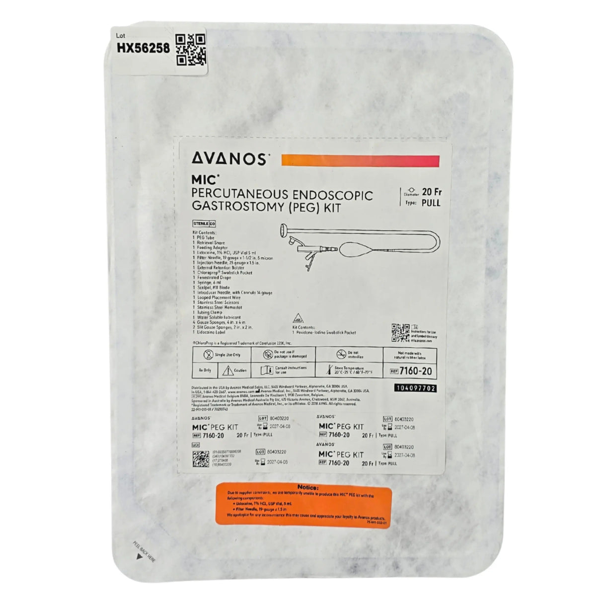 Avanos Medical 40977 Micro-Cuff Pediatric Endotracheal Tube Oral/Nasal Uncuffed 3.0 mm - New Avanos