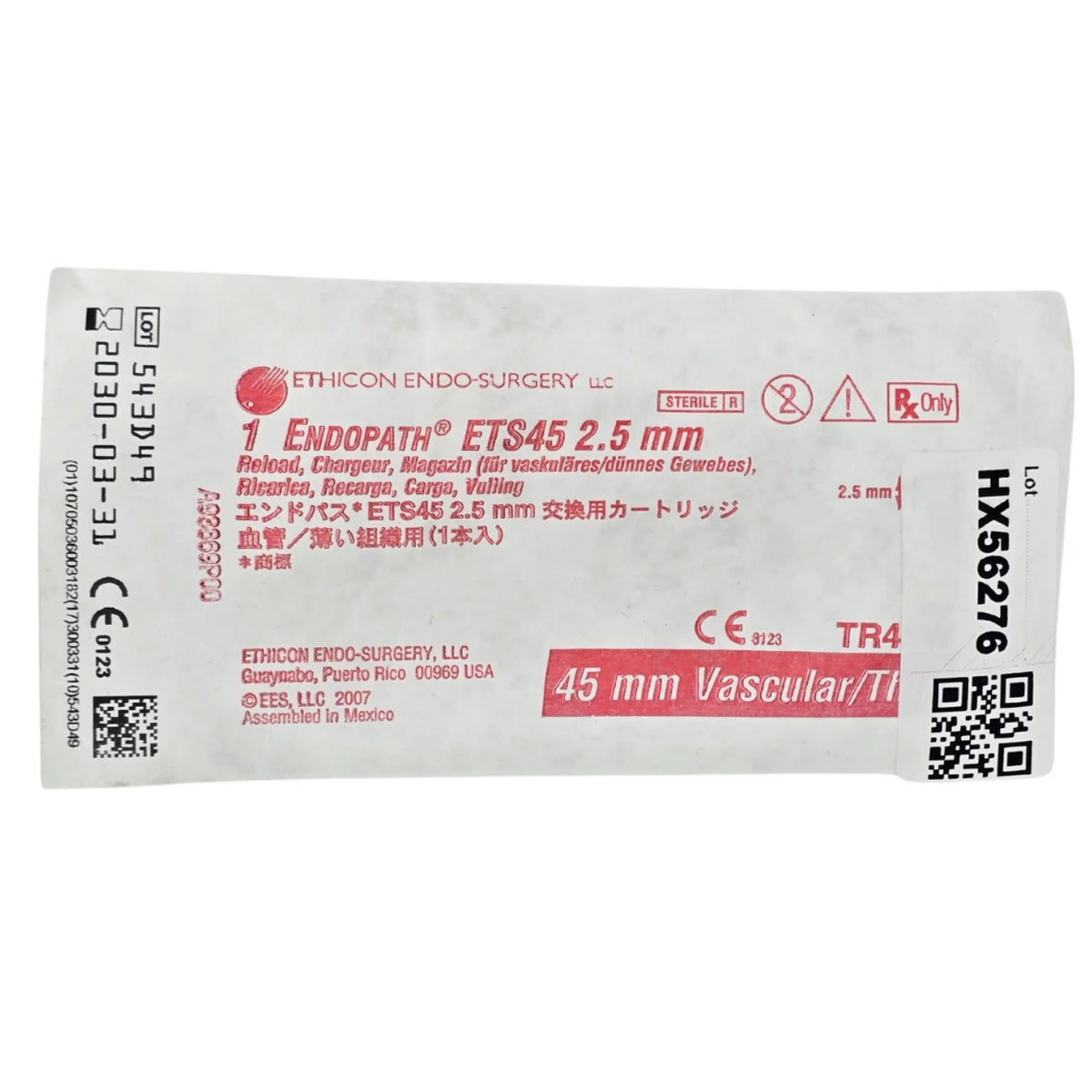 Ethicon Endo-surgery, Llc, TR45W, EA, New - Factory Sealed, 10705036003182 Ethicon Endo-surgery, Llc