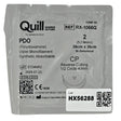 Surgical Specialties RX-1066Q Quill Barbed PDO Suture Size 2 Bi-Directional 36 cm x 36 cm CP Needle - 1/EA - New Surgical Specialties