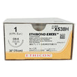 Ethicon X538H Coated Vicryl Suture Size 3-0 Undyed 18 in PS-2 Needle - Box of 36 - New Ethicon