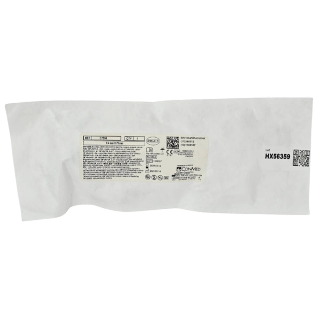 Conmed C7364 Disposable Arthroscopic Cannula with Obturator, Threaded, 8.4 mm x 75 mm - New / Sterile ConMed