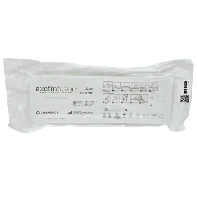Chemence Medical EF70401 Exofin Fusion Curved Skin Closure System, 22 cm - New / Sterile Chemence Medical