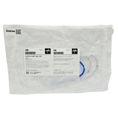 Medline DYND72016 Salem Sump Dual Lumen Gastric Tube, 16 Fr x 48" - New / Sterile Medline