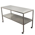 Acral Med Stainless Steel Mobile Surgical Instrument Table, Assembled - Used AcralMed