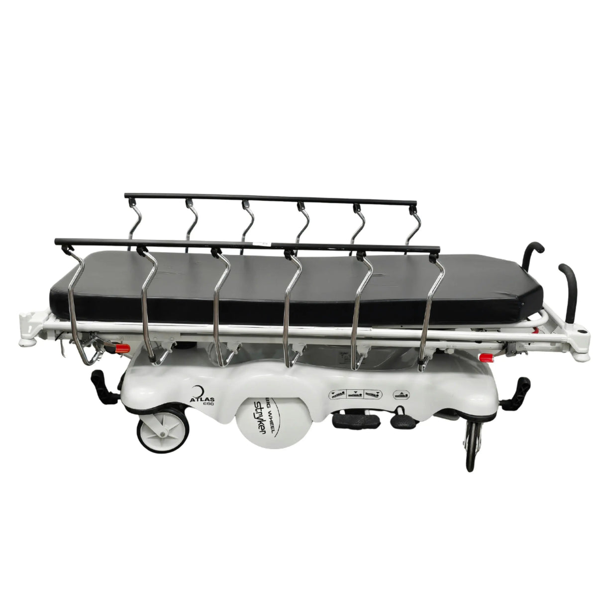 Stryker 660 Atlas Heavy-Duty Bariatric Transport Stretcher Bed, 660 lb Capacity - Used Stryker