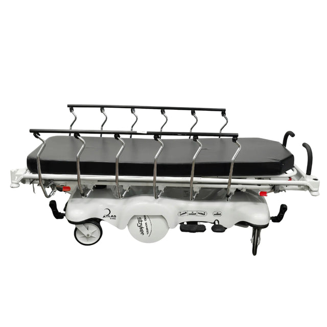 Stryker 660 Atlas Heavy-Duty Bariatric Transport Stretcher Bed, 660 lb Capacity - Used Stryker