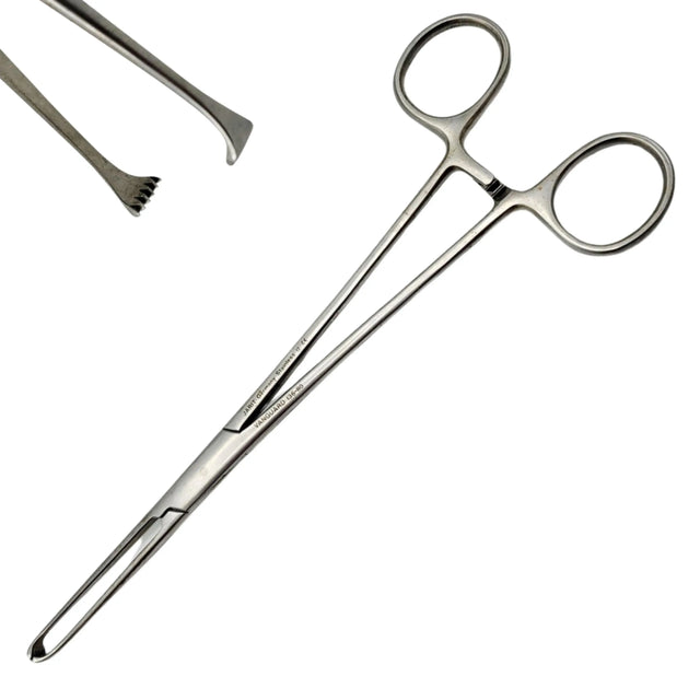 Jarit 136-110 Allis Tissue Forceps Straight 7-3/8 Inch Preowned