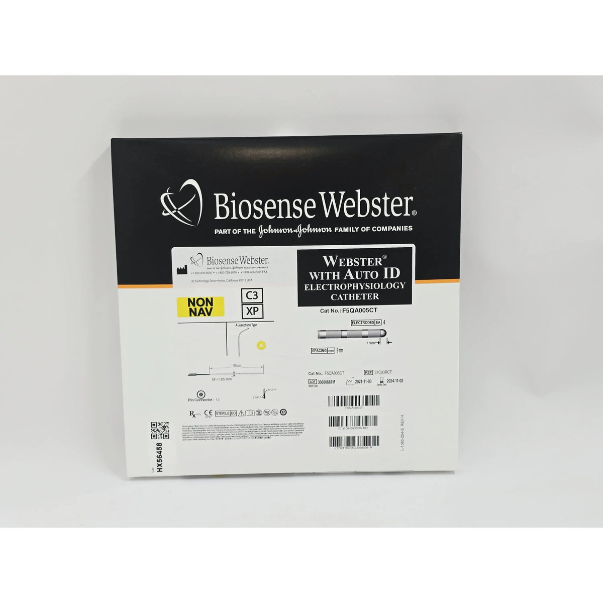 Biosense Webster Inc, F5QA005CT, BX/1, New - Inner Sterile Package Intact, 10846835007183, EXPIRED Biosense Webster Inc