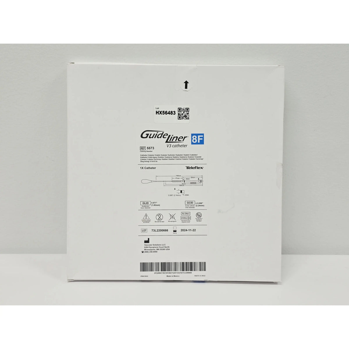 Teleflex Incorporated, IPN915843, BX/1, New - Inner Sterile Package Intact, 20841156109148, EXPIRED Teleflex Incorporated