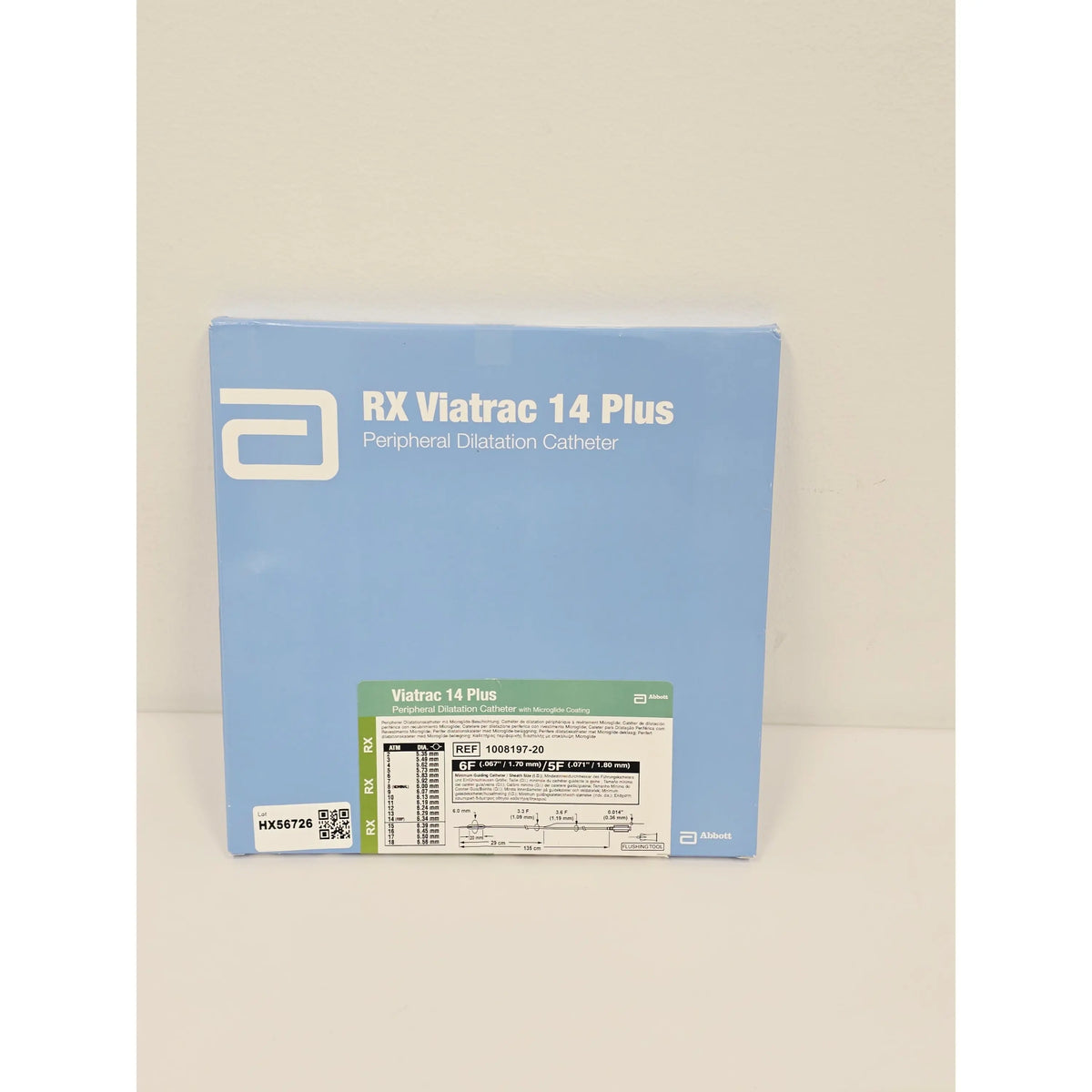 Abbott Vascular Inc., 1008197-20, EA, New - Inner Sterile Package Intact, 08717648057144, EXPIRED Abbott Vascular Inc.