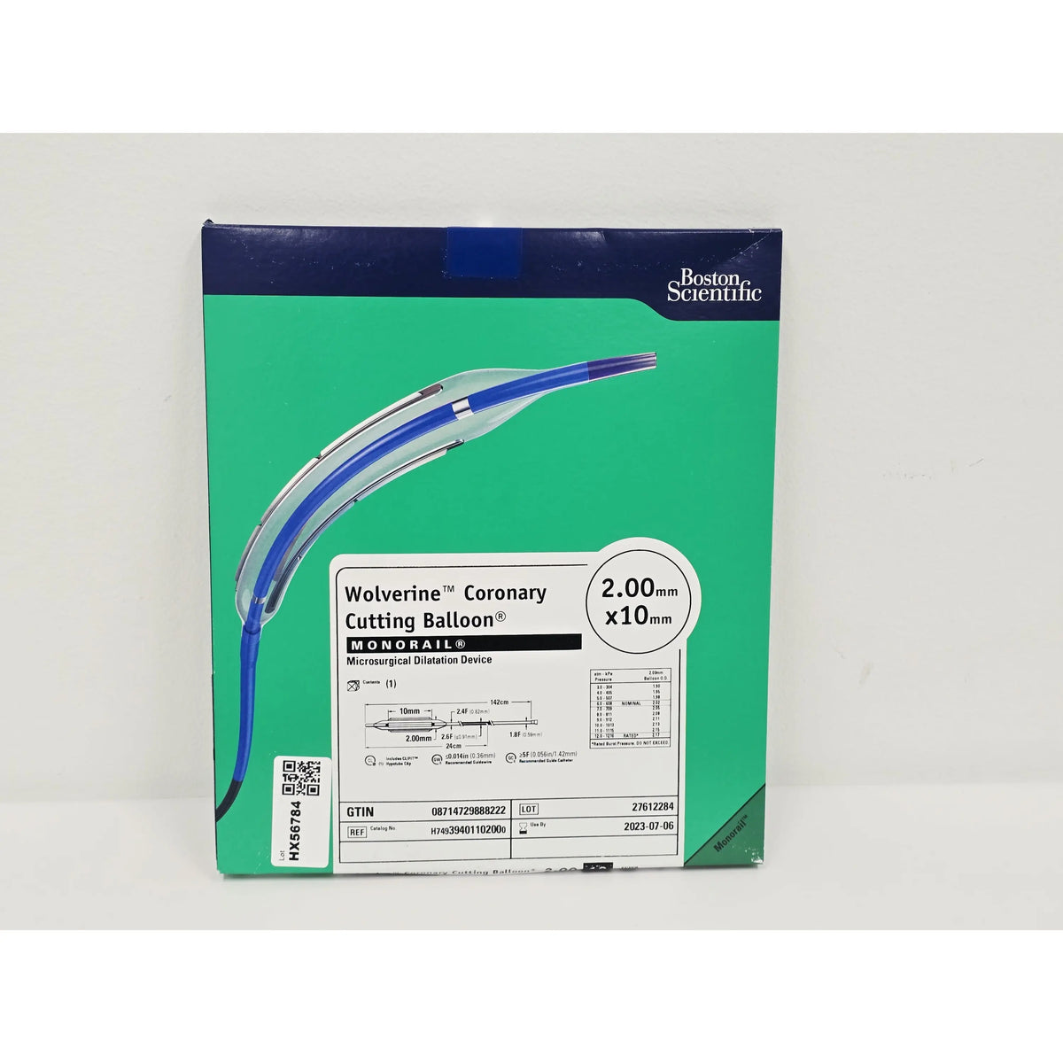 Boston Scientific Corporation, H74939401102000, BX/1, New - Inner Sterile Package Intact, 08714729888222, EXPIRED Boston Scientific Corporation