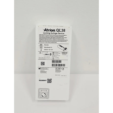 Atrion Medical Products, Inc., QL38, BX/1, New - Inner Sterile Package Intact, 00856877002032, EXPIRED Atrion Medical Products, Inc.
