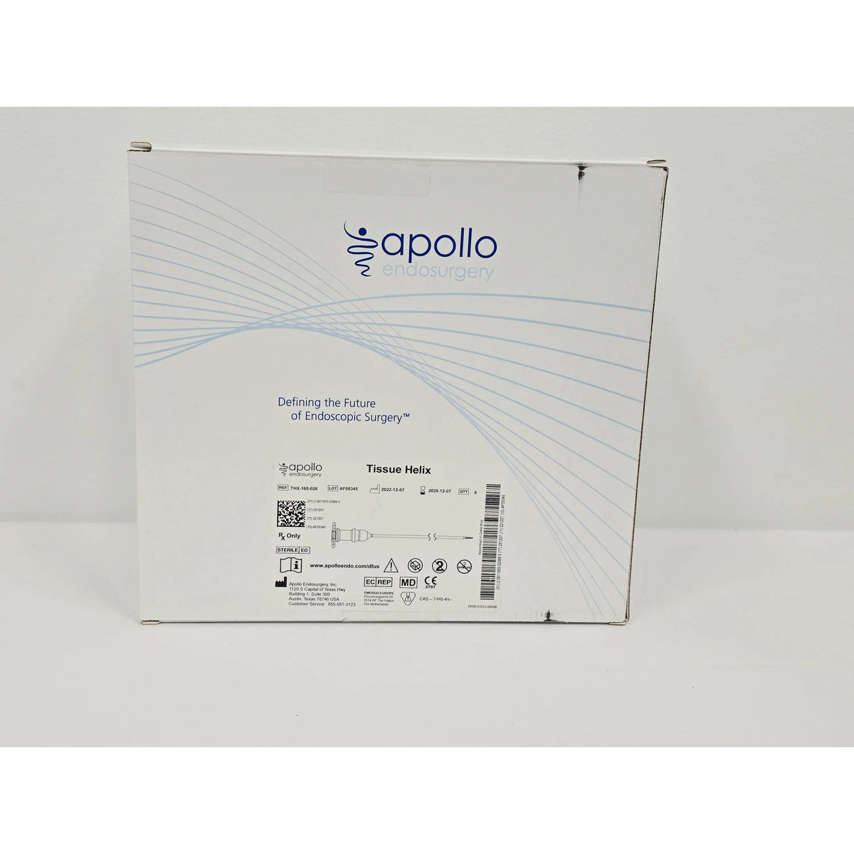 Apollo Endosurgery, Inc., THX-165-028, BX, New - Inner Sterile Package Intact, 10811955020688, EXPIRED Apollo Endosurgery, Inc.
