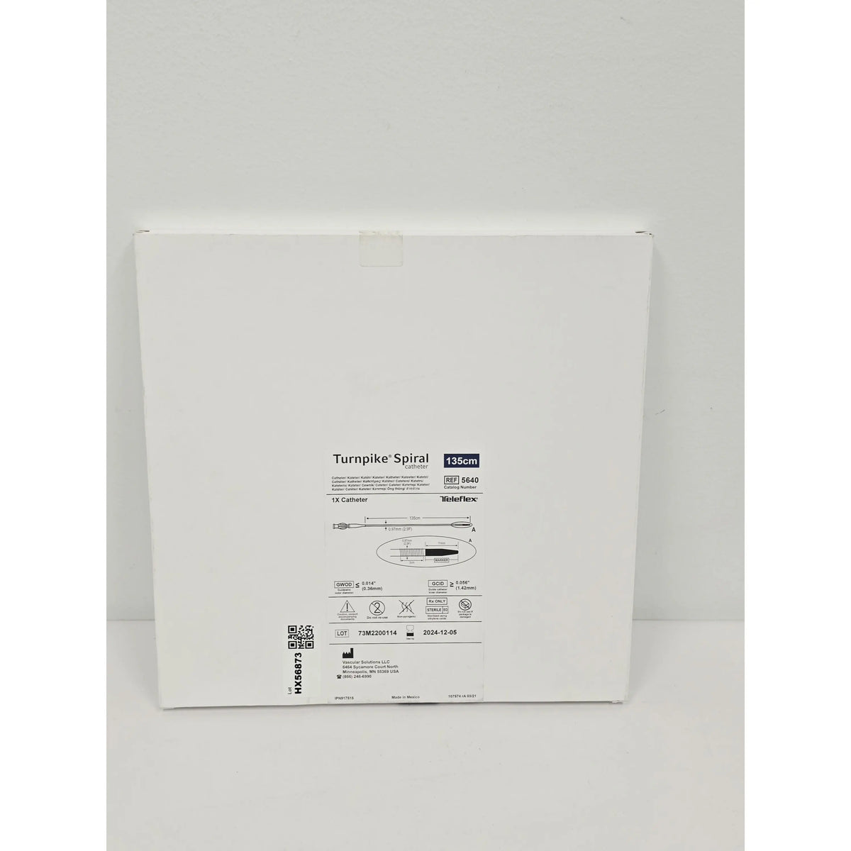 Teleflex Incorporated, IPN917515, BX/1, New - Inner Sterile Package Intact, 20841156108752, EXPIRED Teleflex Incorporated