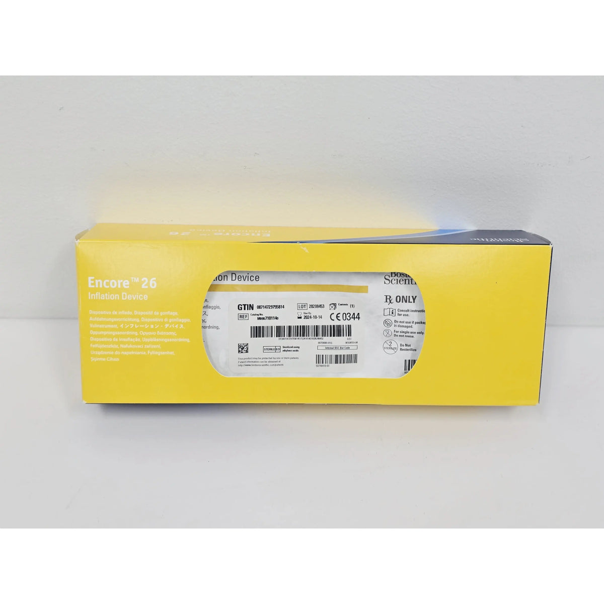 Boston Scientific Corporation, M0067101140, EA, New - Open Box, Quantity Verified, 08714729755814 Boston Scientific Corporation