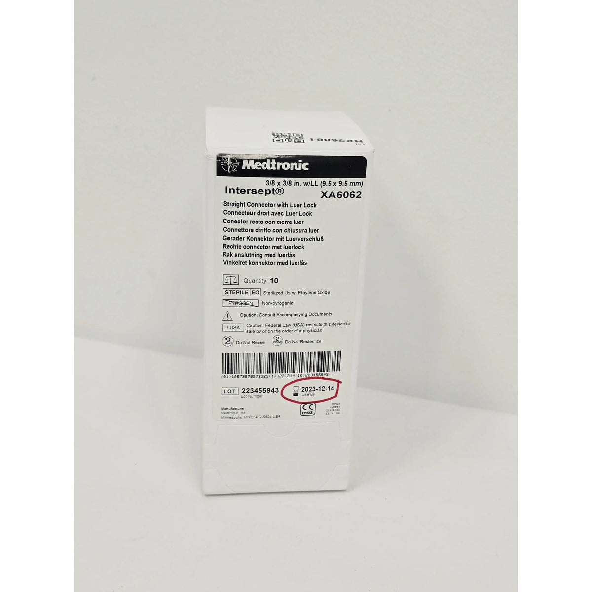 Howmedica Osteonics Corp., XA6062, BX/10, New - Inner Sterile Package Intact, 10673978573523, EXPIRED Howmedica Osteonics Corp.