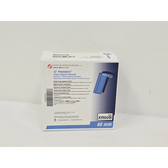 Ethicon Endo-surgery, Llc, XR60B, EA, New - Inner Sterile Package Intact, 10705036013464, EXPIRED Ethicon Endo-surgery, Llc
