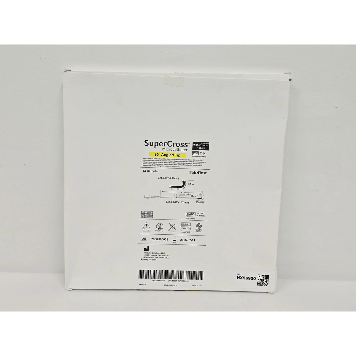 Teleflex Incorporated, IPN916126, BX/1, New - Inner Sterile Package Intact, 20841156107427, EXPIRED Teleflex Incorporated