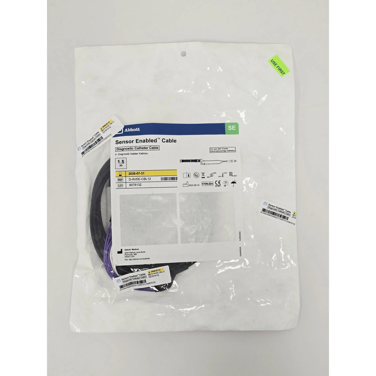 St. Jude Medical, Inc., D-AVSE-CBL12, EA/1, 05415067024923, EXPIRED St. Jude Medical, Inc.