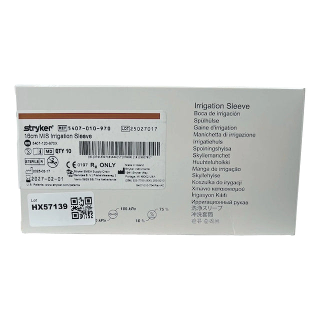 Stryker Corporation, 5407-010-970, 37613327381444 Stryker Corporation