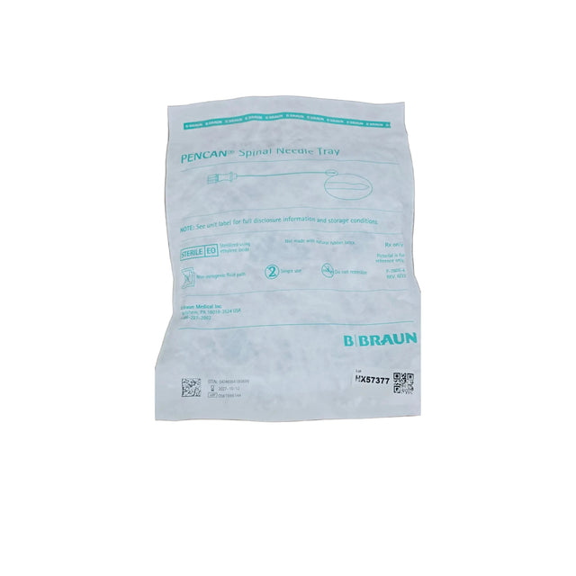B. Braun 333858 Pencan Spinal Tray 25G x 3.5in with Introducer 1/EA
