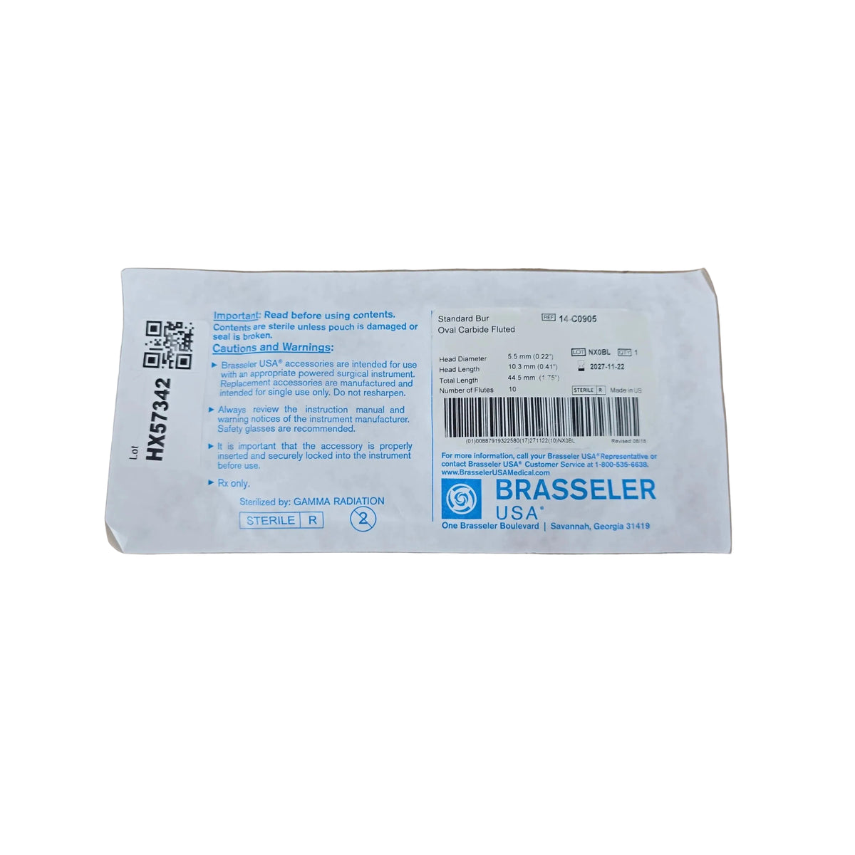 Brasseler 5029436M0 Supply 1/EA