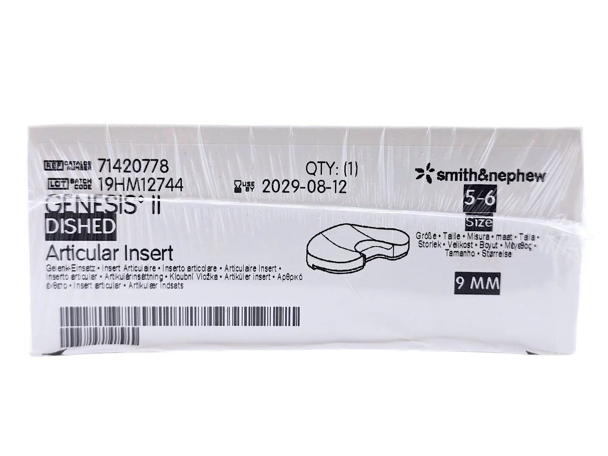 Smith & Nephew, Inc. 71420778 Uncoated knee tibia prosthesis