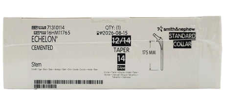 Smith & Nephew, Inc. 71310114 Uncoated femoral stem prosthesis, one-piece Smith & Nephew, Inc.