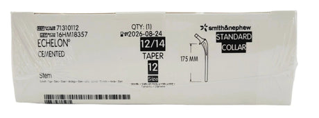 Smith & Nephew, Inc. 71310112 Uncoated femoral stem prosthesis, one-piece Smith & Nephew, Inc.