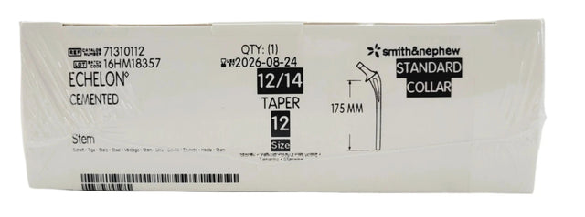 Smith & Nephew, Inc. 71310112 Uncoated femoral stem prosthesis, one-piece Smith & Nephew, Inc.
